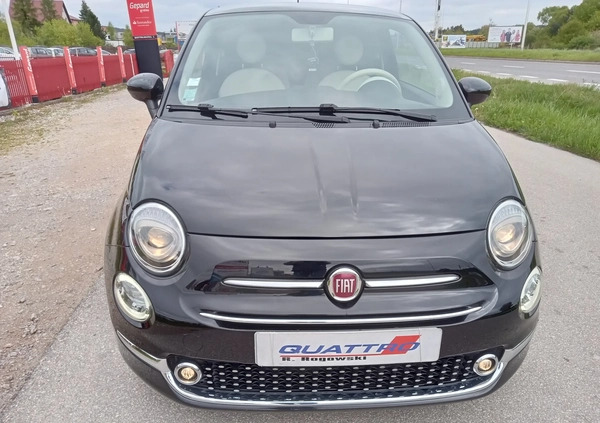 Fiat 500 cena 42800 przebieg: 67000, rok produkcji 2019 z Kielce małe 277